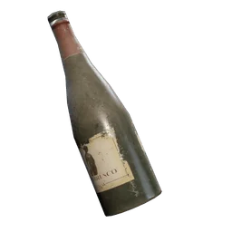 Empty Wine Bottle